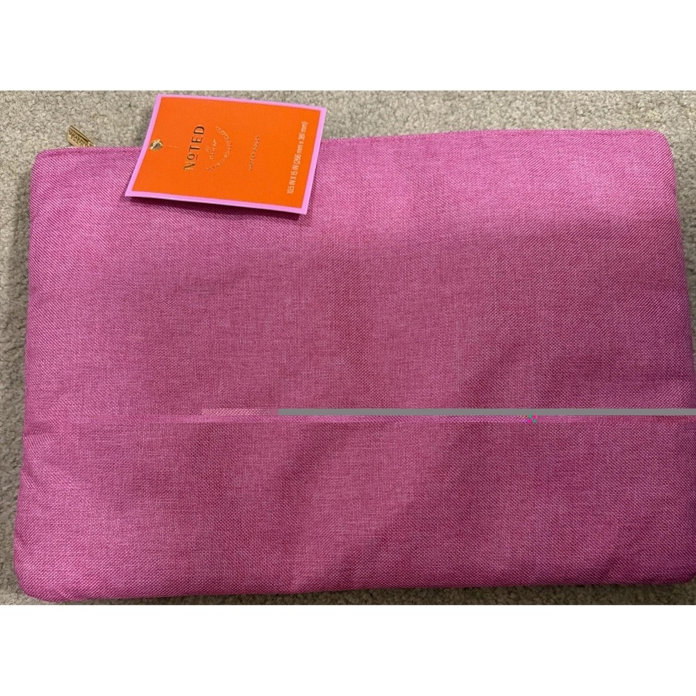 Noted By Post It Laptop Sleeve Pink 10.5 X 15 Inches NWT